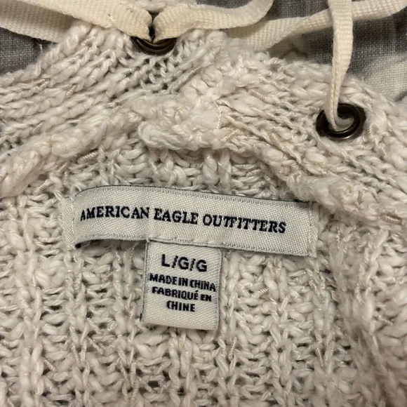 American Eagle Outfitters Cream Cardigan Sweater - Picture 5 of 5